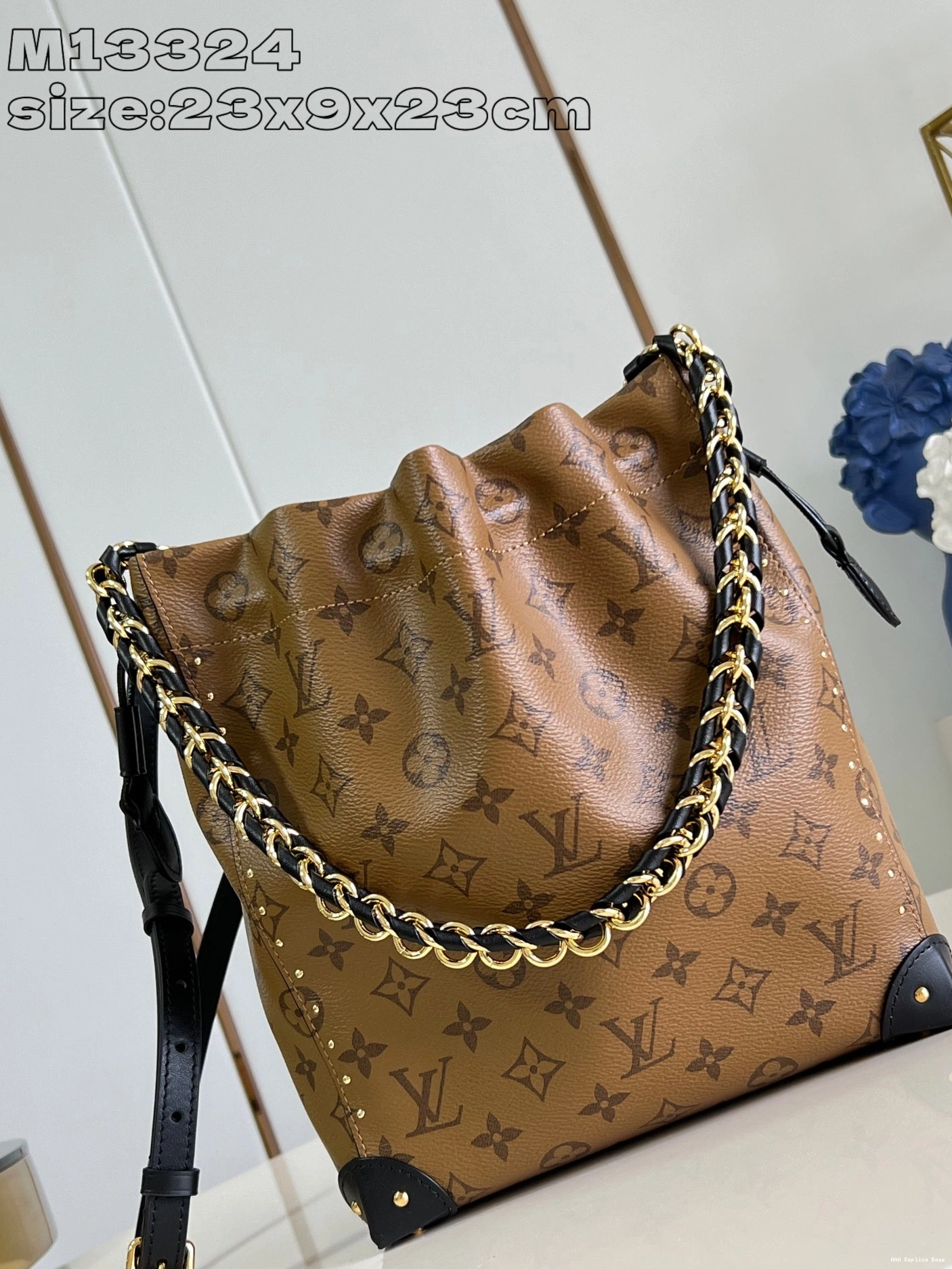 Aaa replica bags PM Vuitton Trunk Noé Louis 0803